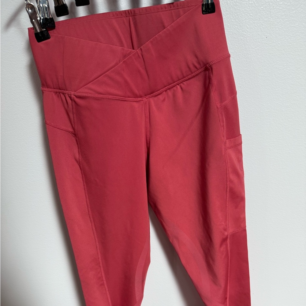 Pink riding tights